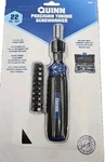 Quinn Precision Torque Screwdriver Adjustable 22 Pc Set W/ Bits Case - New. Fixed Price $59.98.