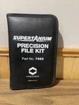 Nos Supertanium Premier 5 Pc. Files Set Leather Usa New Machinist Black Oxide. Fixed Price $27.95.