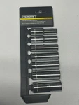 Evercraft 7 Pieces 1/2 In Drive Sae Deep Socket Set New. Fixed Price $23.99.