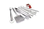 New Grillpro 40525 7-PIECE All Stainless Steel Grilling Tool Set Free Shipping. Fixed Price $21.95.