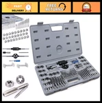 60-PC Tap And Die Set Sae & Metric Threading Tools, Coarse/fine, Storage Case. Fixed Price $85.99.