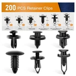 Gooacc Universal Plastic Fender CLIPS,200 Pcs Push Bumper Fastener Rivet. Fixed Price $21.99.