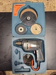 Vintage Black & Decker 7116 3/8" Drill Kit 26PC W/ Case Usa Made Tested. Fixed Price $25.00.