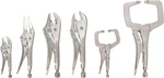 6-PIECE Locking Pliers & C-clamp Set Strong, Durable, And Versatile Tools. Fixed Price $131.99.