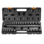 Vevor Impact Sockets Set 29PCS 6-POINT 3/8IN Drive Bit Ratchet Tool Kit Case. Fixed Price $36.99.