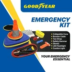Goodyear Car Emergency Kit 7 In 1 Set Road Rescue Tool. Fixed Price $69.00.