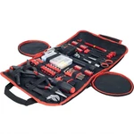 85 Pc Tool Set Hammer Pliers Screwdrivers Wrench Clamps Home Easy Roll Up Bag. Fixed Price $46.99.