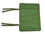 17-POCKET Heavy-duty Canvas Wrench Roll Organizer Professional Tool Storage.... Fixed Price $43.96.
