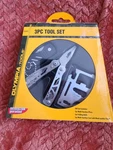 Olympia 3PC Stainless Steel Multi-tool Set Metal Handle 75-129-115. Fixed Price $10.00.