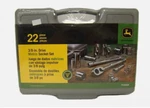 "john Deere 22-PIECE 3/8"" Drive Metric Socket Set TY25838". Fixed Price $109.03.