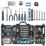 Zeite Tool Kit For Home, 144 Piece Hand Set With Storage Blue/sliver. Fixed Price $52.99.