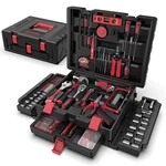 Sundpey Home Tool Kit With Drawer 379-PCS Portable Complete Household. Fixed Price $95.59.