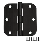 Pemberly Row Stainless Steel Door Hinge Oil Rubbed Bronze - 12 Pack. Fixed Price $50.42.