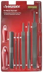 Husky 8 Pack Of Assorted Files With Interchangeable Plastic Handles For Wood. Fixed Price $32.99.