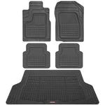 Motor Trend Flextough Rubber Floor Mats With Cargo Trunk Liner, Trim F.... Fixed Price $101.35.