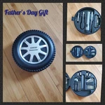 29 In 1 Creative Gift Tire-shaped Tool Set. Fixed Price $24.99.