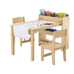Vevor Kids Art And Chairs, 2-IN-1 Toddler Craft Play Activity Table,. Fixed Price $151.01.