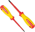 Michaelpro 2-PIECE Vde Insulated Electricians Screwdrivers Set. Fixed Price $12.99.