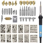 Acrsikr Wood Burning Kit, Tool Adjustable Small, Blue. Fixed Price $31.18.