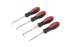 Rotation Precision Hook Pick Set For Automotive 4-PIECE Hand Small, Red. Fixed Price $11.58.