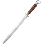 12 Inch Honing Steel Sharpening Rod High Carbon Fine Lines Flat Knife Tool. Fixed Price $60.45.