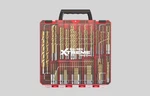 Disston 115PC Drill Bit Set High Speed Steel Hex Shank Quick Change Storage Case. Fixed Price $111.90.