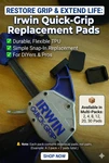 Replacement Pads Compatible With Medium Duty Irwin Quick-grip Clamps: Durable An. Fixed Price $59.99.