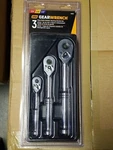 Gearwrench 3PC Qr Teardrop Ratchet Set 81310. Fixed Price $87.25.