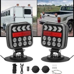 Wireless 7PIN Led Tail Lights Magnetic Towing Warning Flashing Trailer. Fixed Price $49.85.
