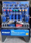 Kobalt 69 Piece Magnetic Multi-bit Assorted Screwdriver Set W/rack New. Fixed Price $58.00.