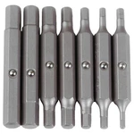 Megapro 7 Piece Driver Bit Set, 1/4 In Shank Size 6REPLACEMENT-HEX. Fixed Price $12.63.