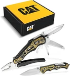 Cat Piece Multi-tool And Knife Gift Box Set With Real Tree Camo 240358. Fixed Price $84.50.