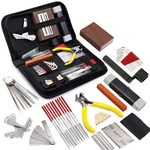 Mifoge 45PCS Guitar Repairing Maintenance Tool Kit With Carry Bag Large Care .... Fixed Price $65.89.
