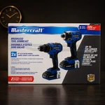 Mastercraft Brushless Combo Kit Tools* 20V Batteries* Drill Set -new. Fixed Price $101.50.