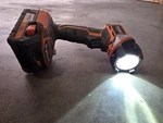 Rigid Flashlight And 18V Battery. Fixed Price $30.00.