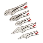 Crescent Locking Pliers Set 5PC Curved Long Nose Wire Cutter Hex Grip Durable. Fixed Price $45.72.