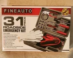Fine Auto Products 31 Piece Roadside Emergency Kit. Fixed Price $14.69.