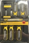 Workforce 11-PIECE Screwdriver Set Slotted Phillips Magnetic Hard Case. Fixed Price $20.00.