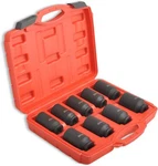 Tbapfs 9PCS 1/2 Inch Drive Deep Impact Socket Set 6 Point Metric 29-38MM Driv.... Fixed Price $50.18.