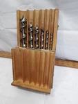Set Lakeside Brace Spur Pattern Auger Drill Bits Wood Boring Tool With Box. Fixed Price $89.99.