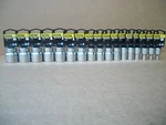 New Stanley 1/2 Drive Sockets 17 Pieces Sae 12 Point. Fixed Price $35.00.