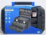 Hart 215 Piece Mechanics Tool Set With Multiple Drive Chrome Finish Nib #623. Fixed Price $130.00.