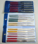 Bundle Of 6PC 7" 180MM & 12PC Diamond Flat File Set Ceramics Tile Glass. Fixed Price $20.99.