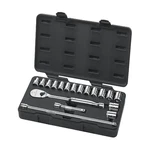 New Gearwrench 18-PIECE 1/2 Inch Drive 6 Point Standard Metric P/n 80708. Fixed Price $72.00.