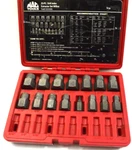 Mac Tools SCEX25S 15 Piece Multi-spline Screw Drill Index Extractor Set Box. Fixed Price $79.00.