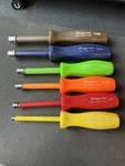 Snap On NDD900B 6 Pc Sae Nut Set Screwdriver Hard Handle. Fixed Price $134.99.