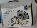 Project Partners 122 Pc Homeowner Tool Set Diy Kit With Roll-out Organizer New. Fixed Price $39.99.