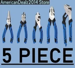 Kobalt 5-PACK Assorted Plier Set , Long Nose Diagonal Slip Joint Groove Linesman. Fixed Price $39.67.