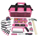 Apollo Home Tool Kit Soft Sided Bag Pink 201 Piece. Fixed Price $38.84.