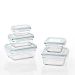 Glasslock Oven And Microwave Safe Food Storage 10 Piece Set (open Box). Fixed Price $33.87.
